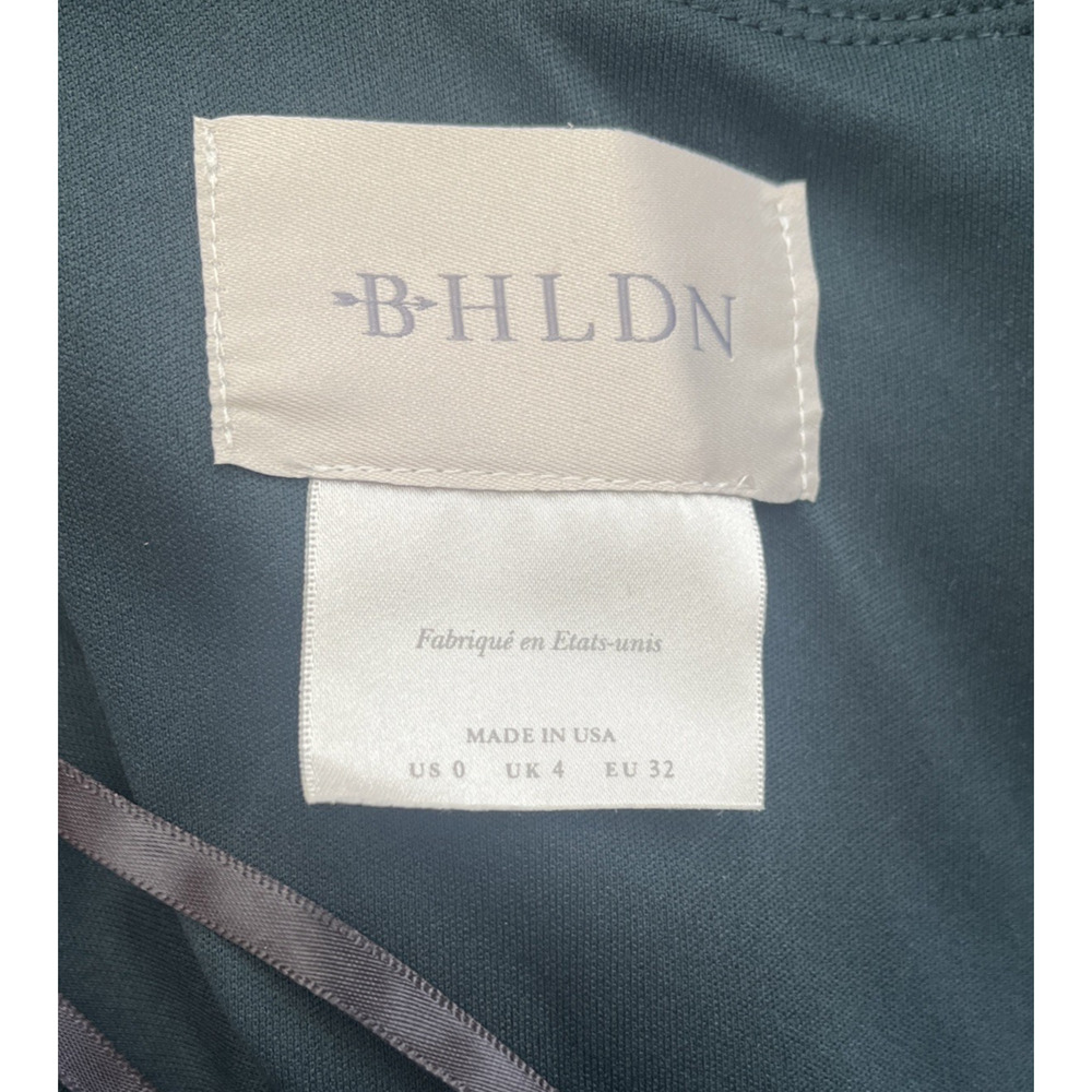 NWT Unaltered BHLDN Adena Dark Green Maxi Dress - Picture 13 of 14